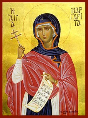 SAINT MARGARET, VIRGIN-MARTYR