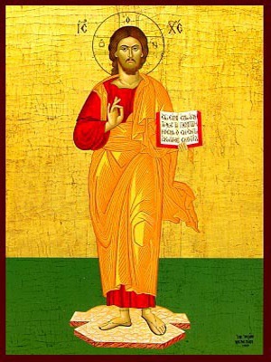 CHRIST BLESSING, FULL BODY