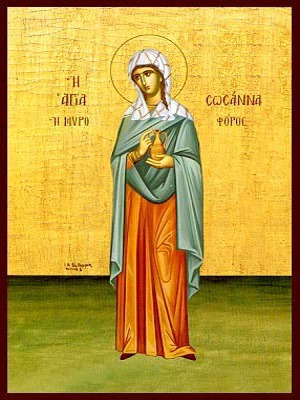 SAINT SUSANNE, THE MYRRH BEARER, FULL BODY