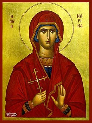 SAINT MARINA, THE GREAT MARTYR, OF ANTIOCH