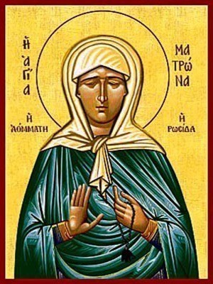 SAINT MATRONA OF MOSCOW, THE BLIND