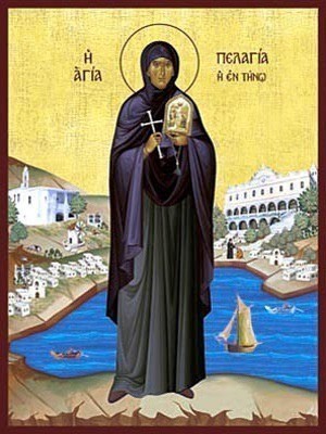SAINT PELAGIA OF TENOS, FULL BODY