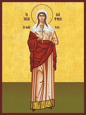 SAINT DAPHNE, MARTYR, FULL BODY