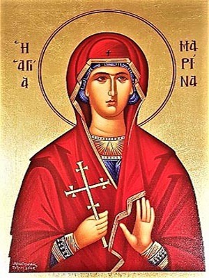 SAINT MARINA, THE GREAT MARTYR, OF ANTIOCH