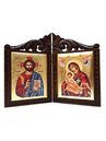 Carved Diptychs with Silkscreen