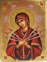 ΠΑΝΑΓΙΑ, Η ΕΠΤΑΣΠΑΘΗ - ΜΕΤΑΞΟΤΥΠΙΑ ΣΕ ΚΑΜΒΑ DECOR